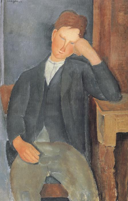 Amedeo Modigliani The Young Apprentice (mk39) china oil painting image